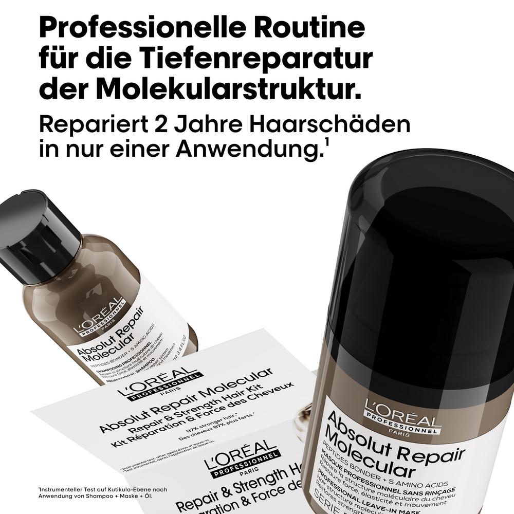 L'Oréal Professionnel Paris  Absolut Repair Molecular Shampoo + Leave-In Duo Discovery Set
