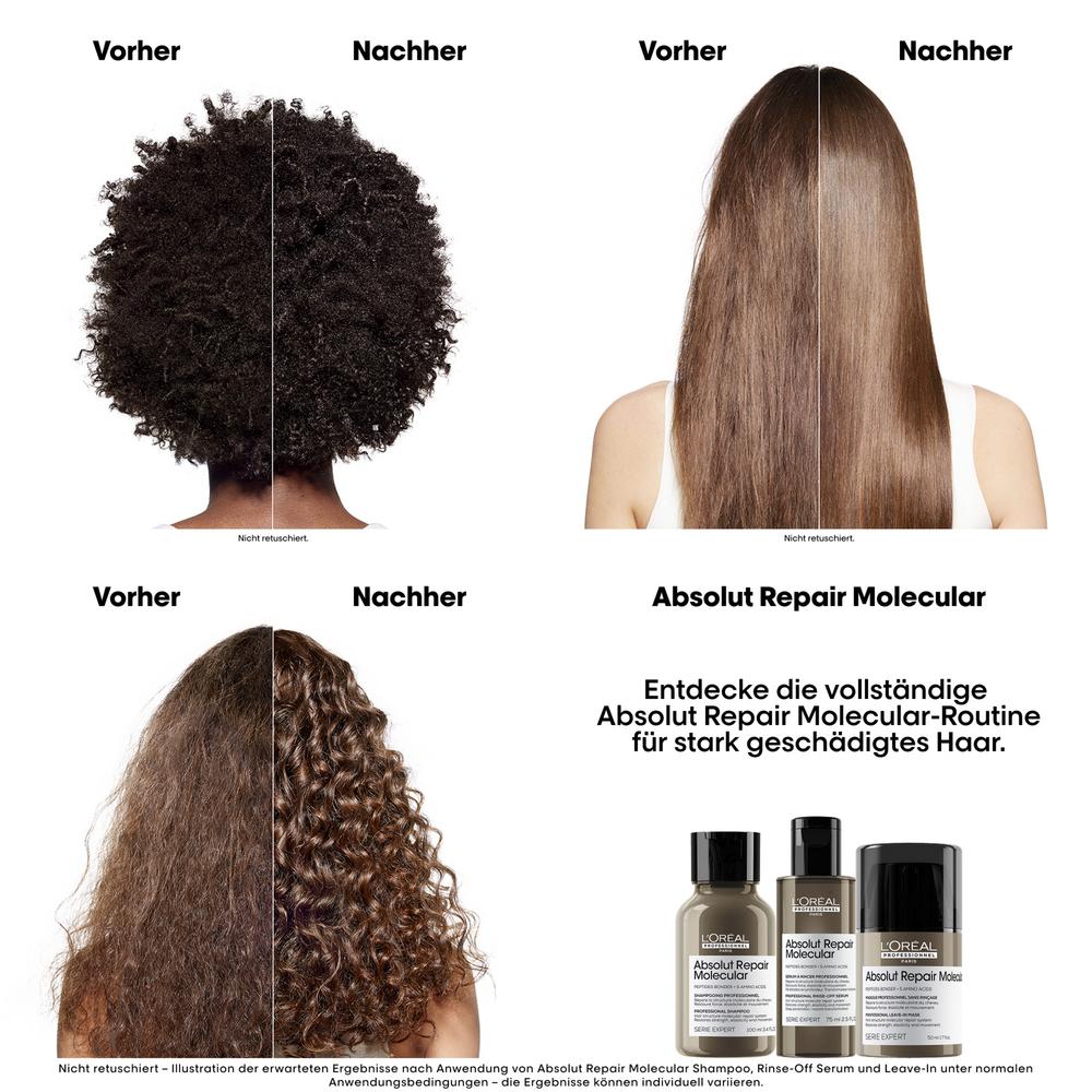 L'Oréal Professionnel Paris  Absolut Repair Molecular Shampoo + Leave-In Duo Discovery Set