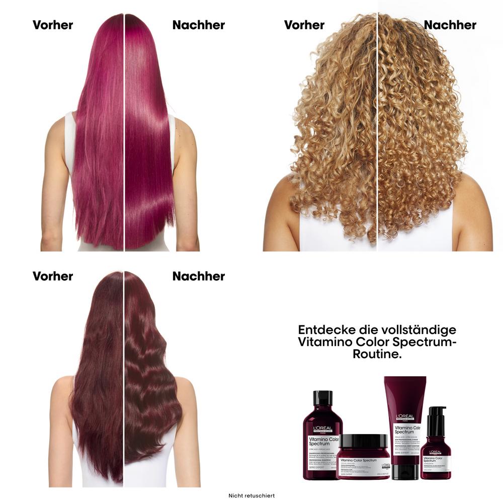 L'Oréal Professionnel Paris  Absolut Repair Molecular  Discovery Duo Vitamino Color Spectrum Shampoo + Serum