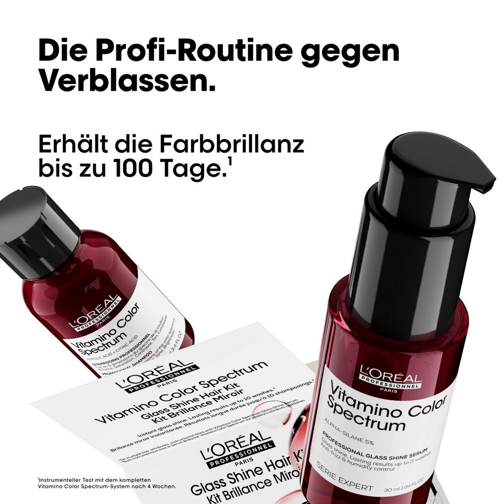L'Oréal Professionnel Paris  Absolut Repair Molecular  Discovery Duo Vitamino Color Spectrum Shampoo + Serum