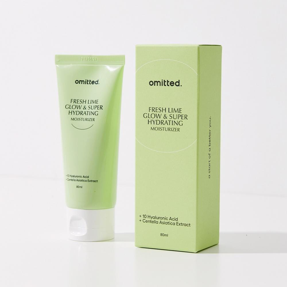 Omitted Fresh Lime Glow & Super Hydrating Moisturizer 80 g