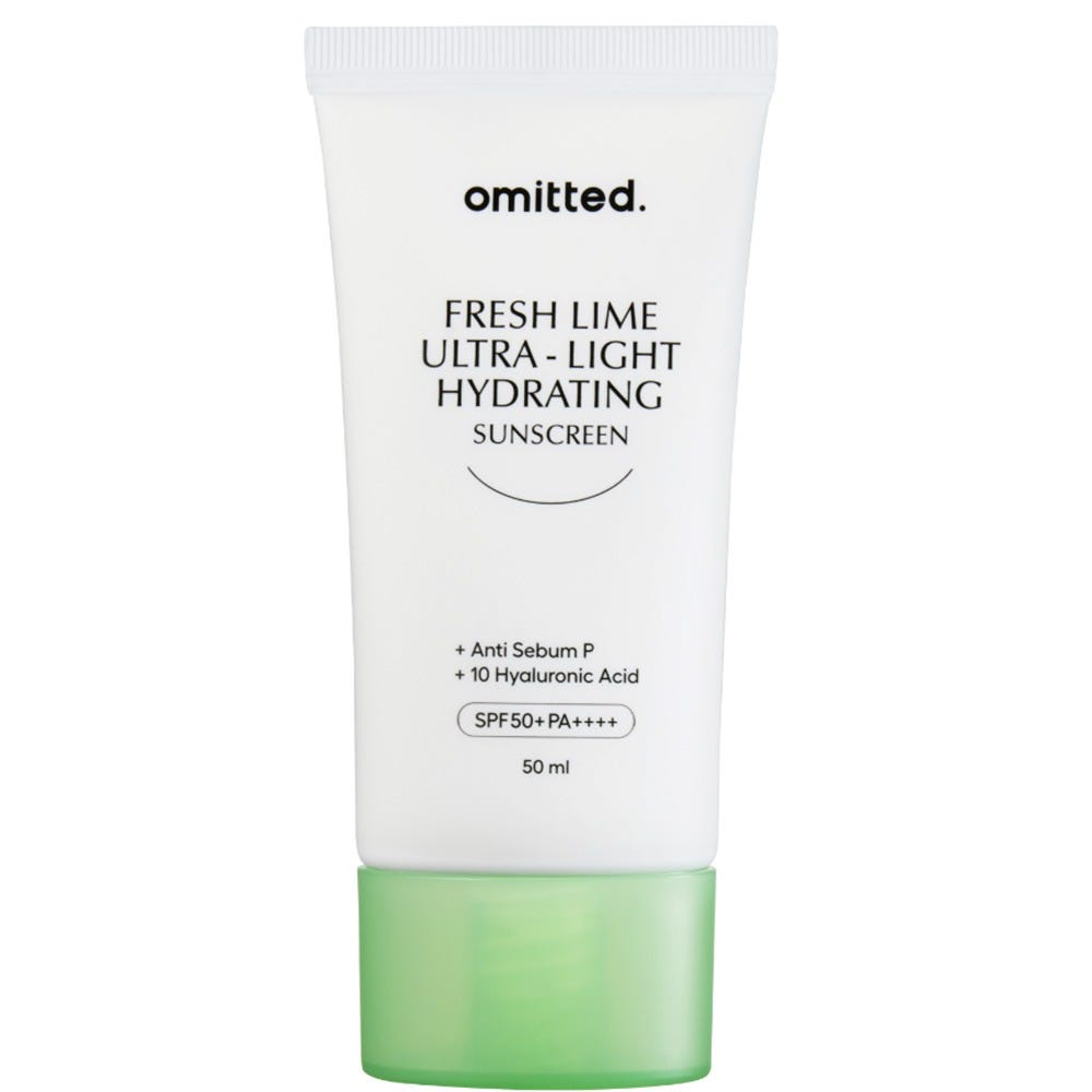 Omitted Fresh Lime Ultra Light & Hydrating Sunscreen 50 g