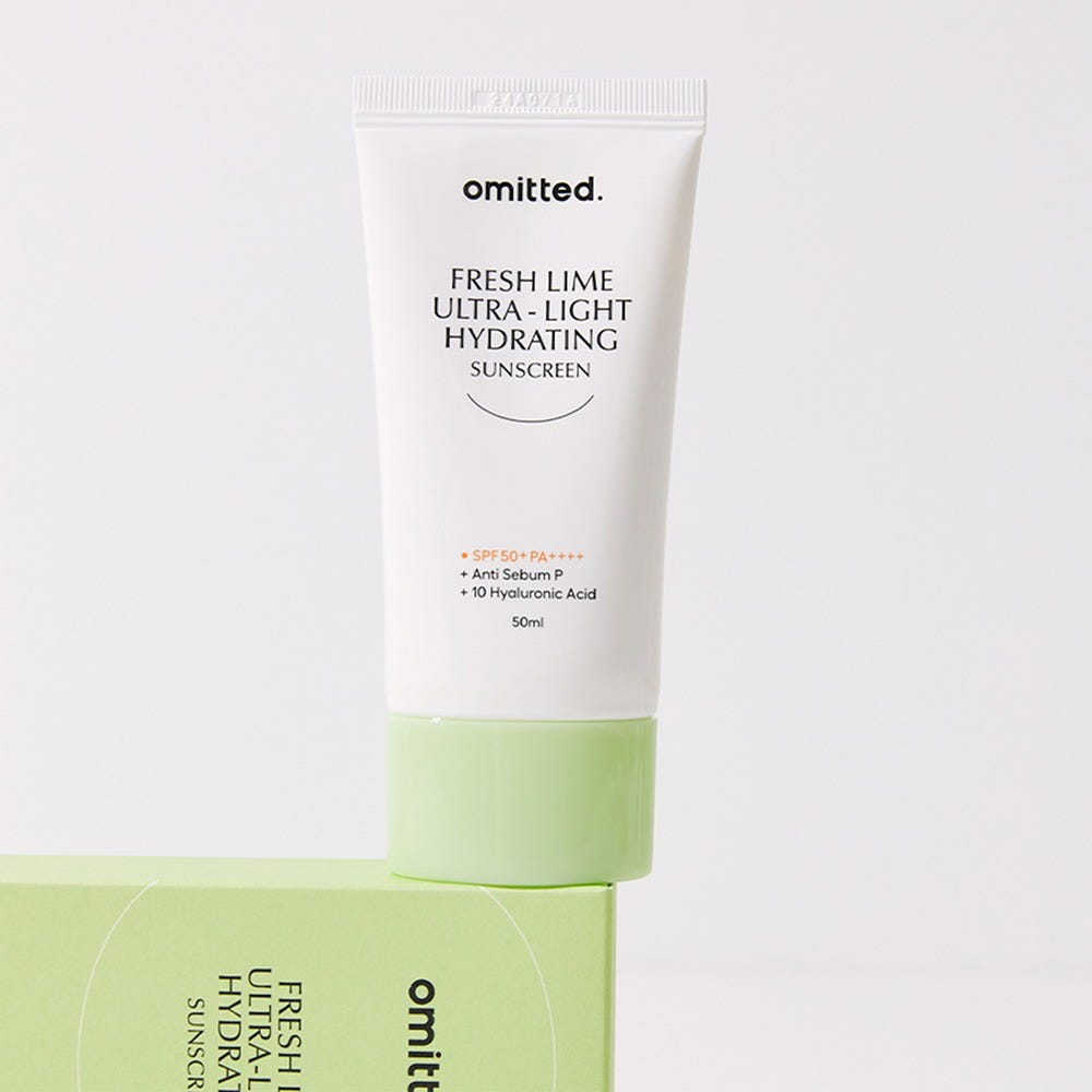 Omitted Fresh Lime Ultra Light & Hydrating Sunscreen 50 g