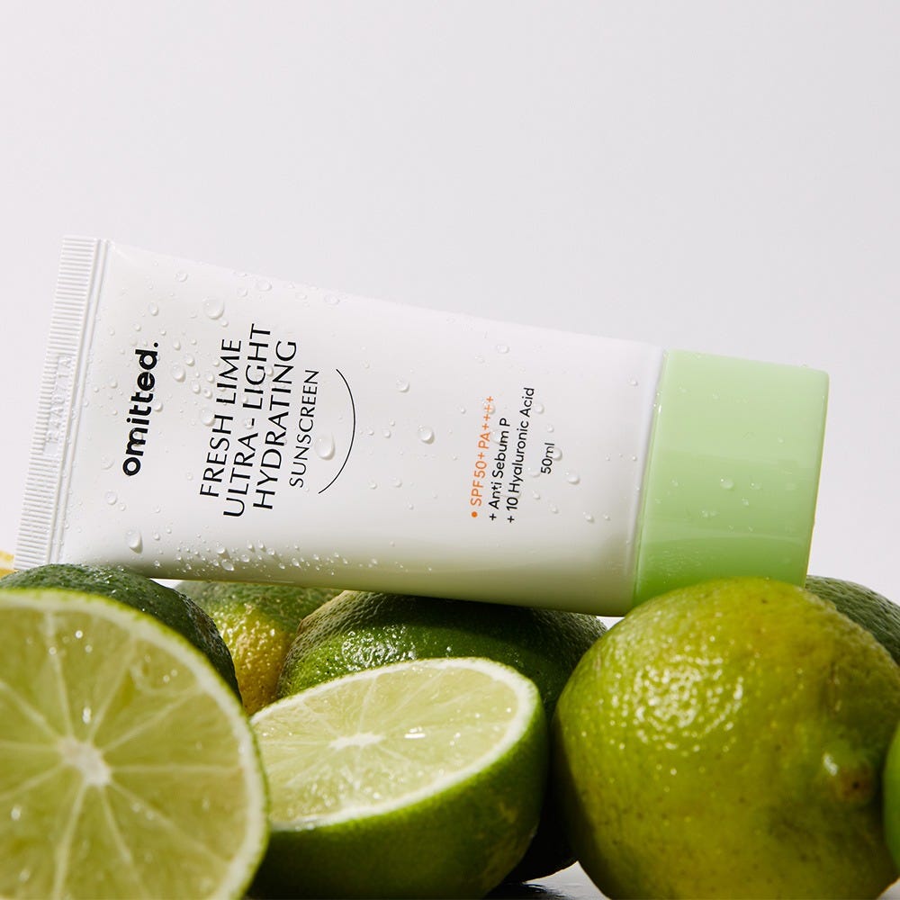 Omitted Fresh Lime Ultra Light & Hydrating Sunscreen 50 g
