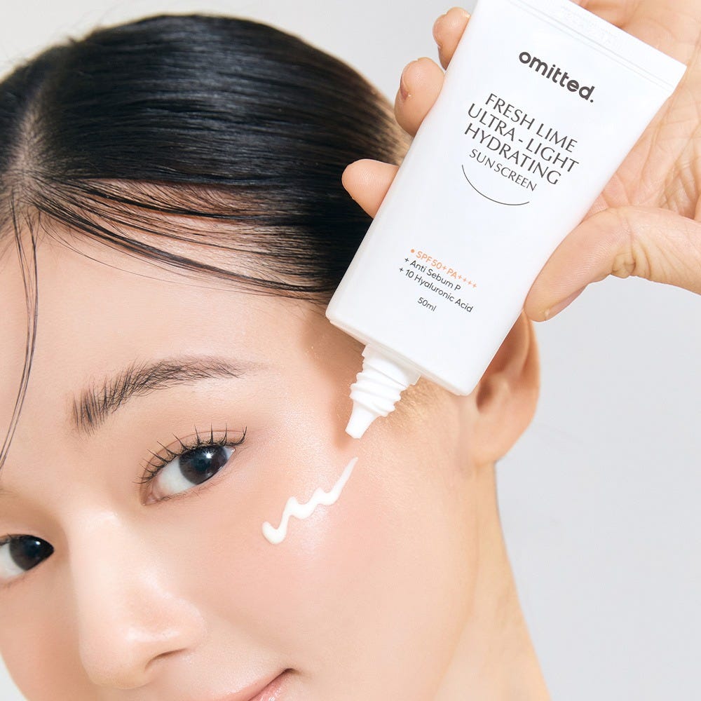 Omitted Fresh Lime Ultra Light & Hydrating Sunscreen 50 g