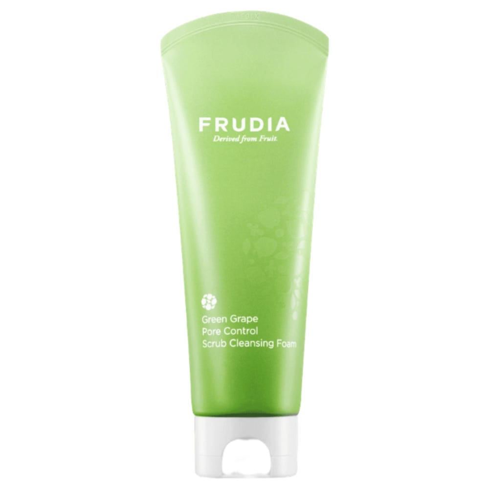 FRUDIA Green Grape Pore Control Scrub Cleansing Foam 145 ml