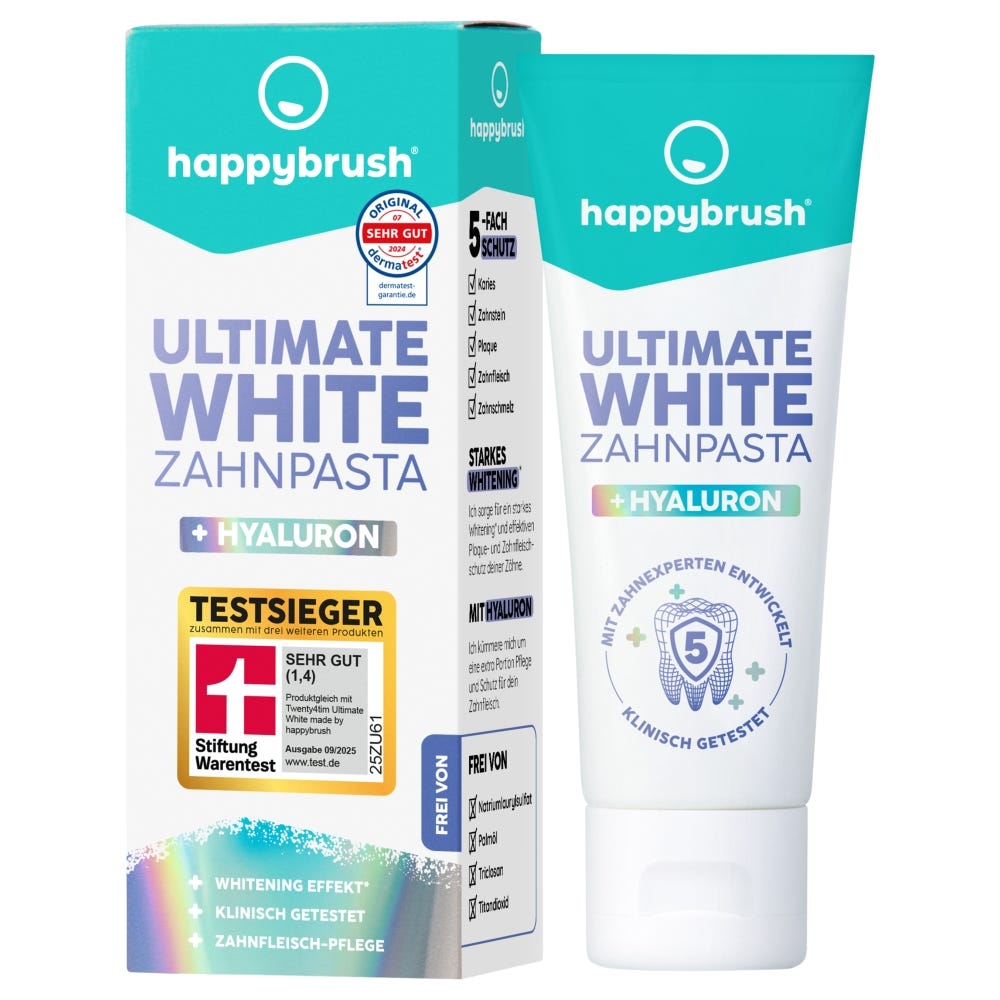 Happybrush Zahnpasta Ultimate White 75 ml