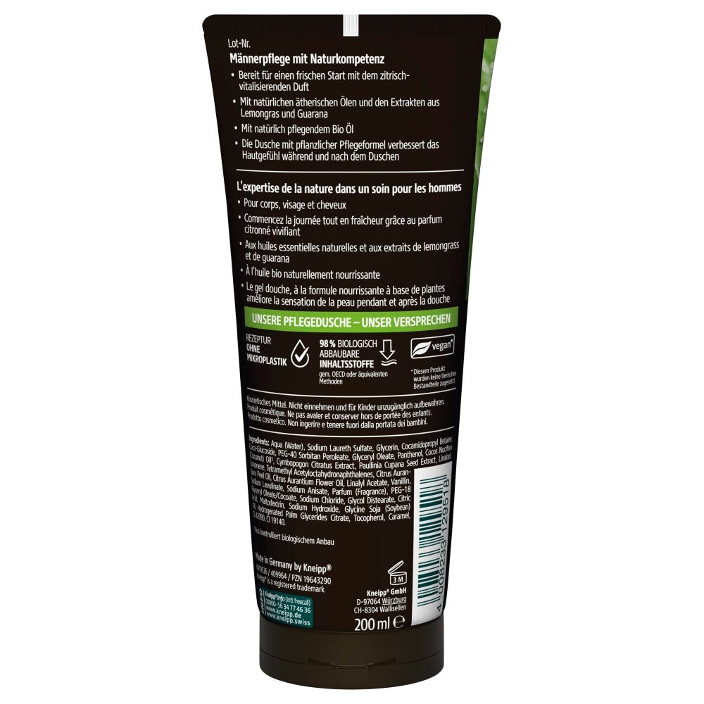 Kneipp MEN 3 in 1 Pflegedusche STARTKLAR 200 ml
