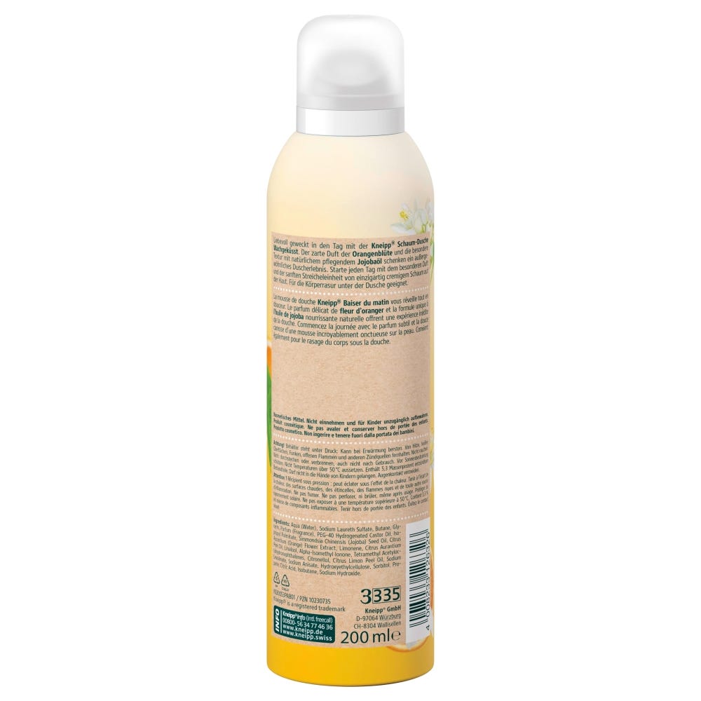 Kneipp Schaum-Dusche Wachgeküsst 200 ml