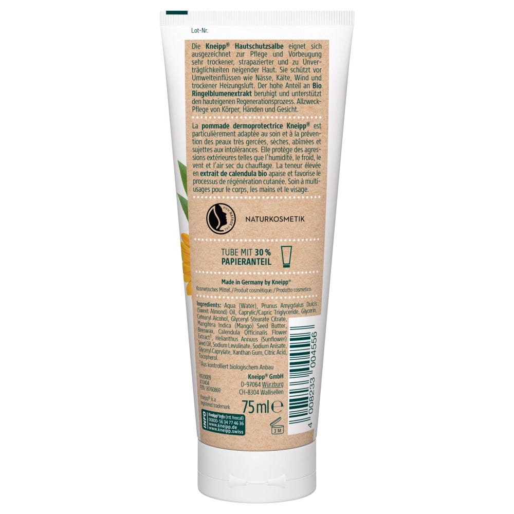 Kneipp Allzweck-Pflege HAUTSCHUTZ-SALBE Ringelblume 75 ml