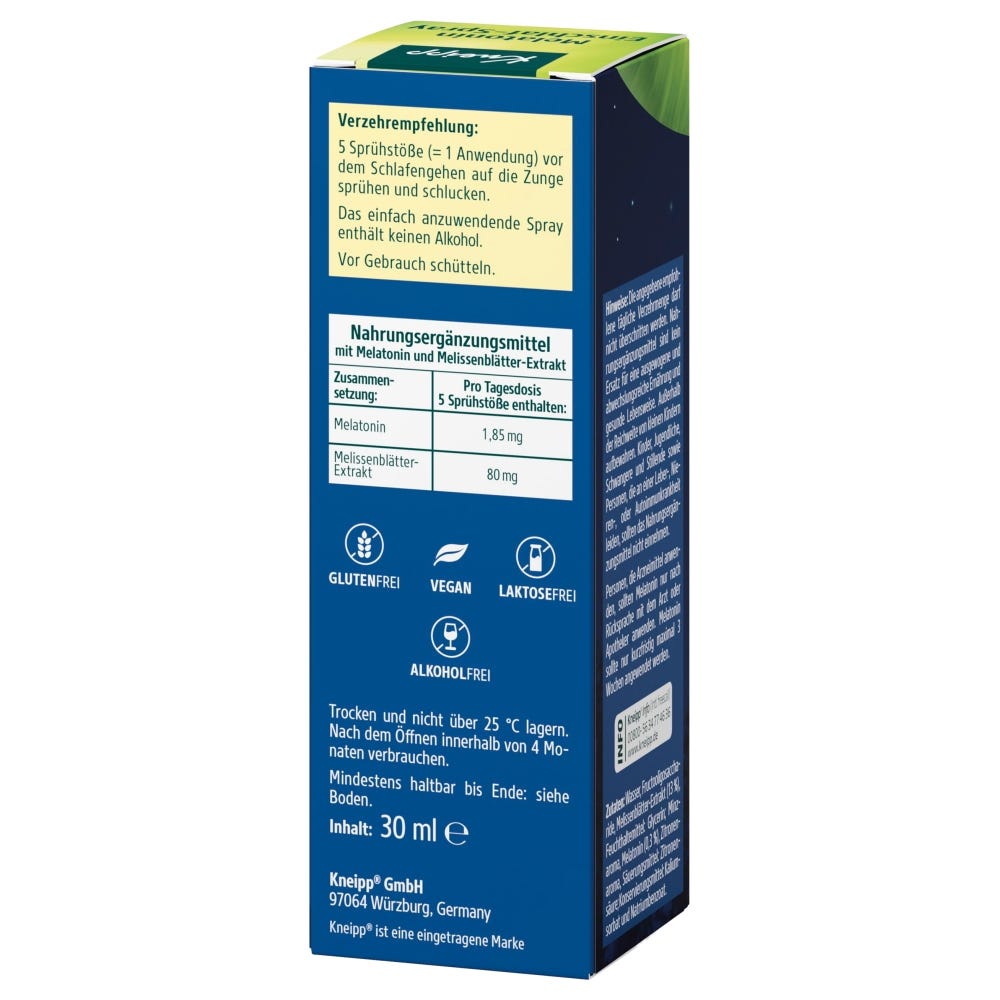 Kneipp Melatonin Einschlaf-Spray 30 ml