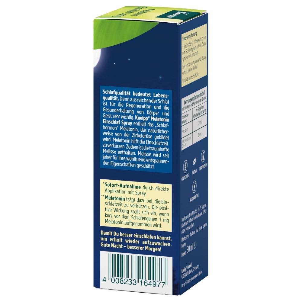 Kneipp Melatonin Einschlaf-Spray 30 ml