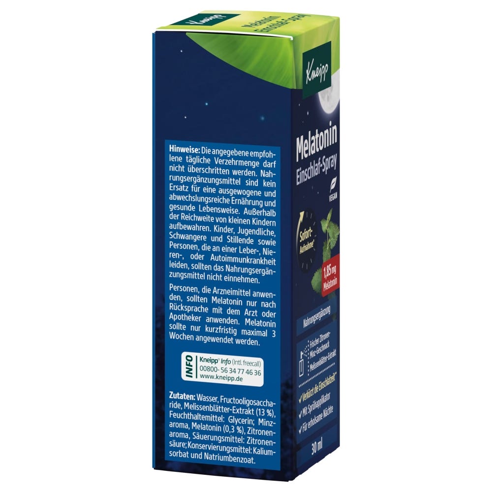 Kneipp Melatonin Einschlaf-Spray 30 ml
