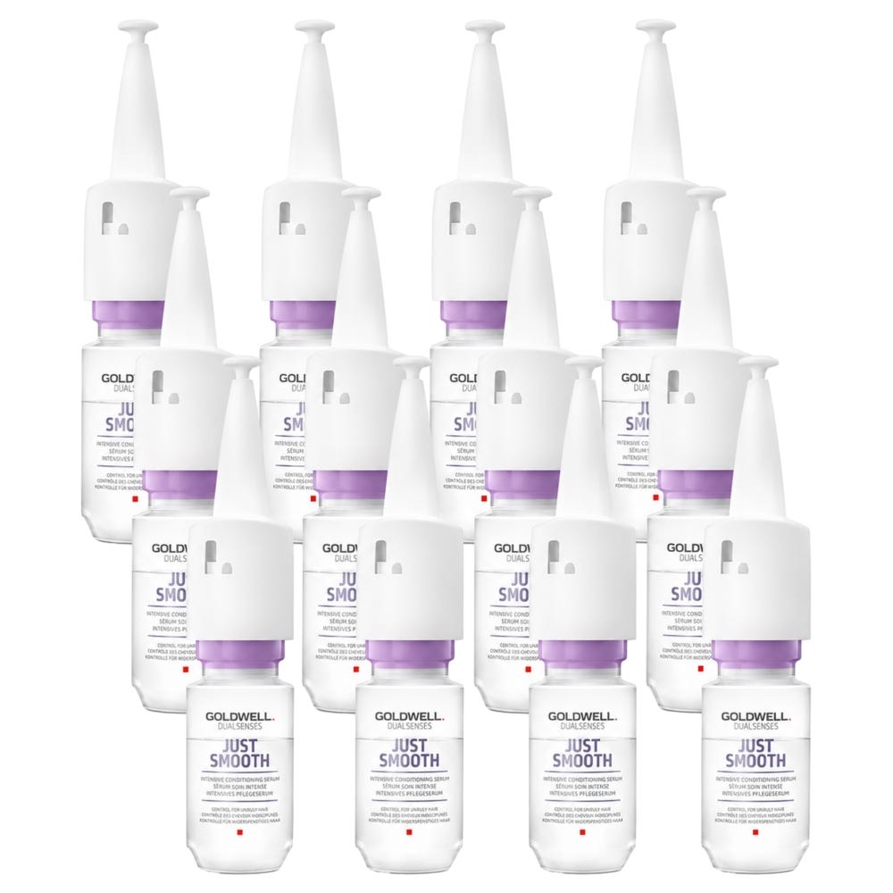Goldwell Dualsenses  Just Smooth Intensive Serum Bundle 12x 18 ml