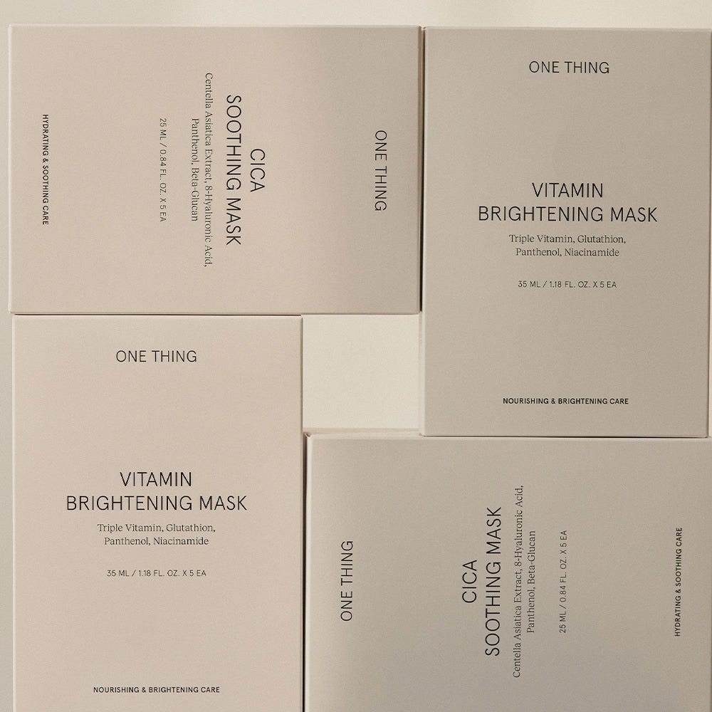 ONE THING One Thing Cica Soothing Mask 25 ml