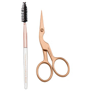 TWEEZERMAN Brow Shaping Scissors & Brush