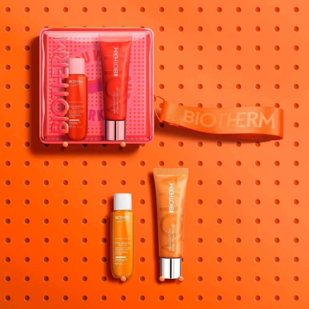 BIOTHERM Aquasource+ Vitamin Glow Gel Set