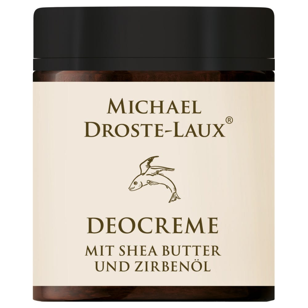 Droste-Laux  Basische Deocreme mit Sheabutter & Zirbenöl 30 ml