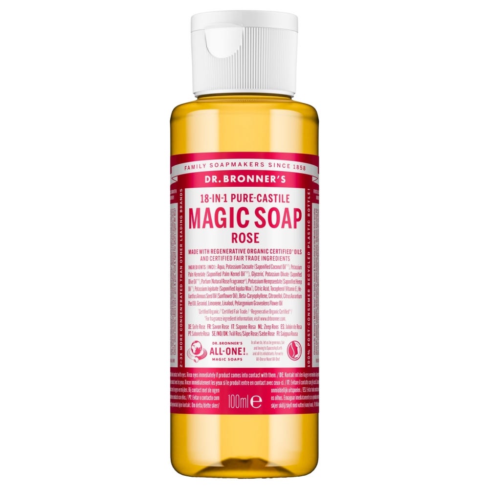 Dr. Bronner’s Magic Soap Rose 100 ml