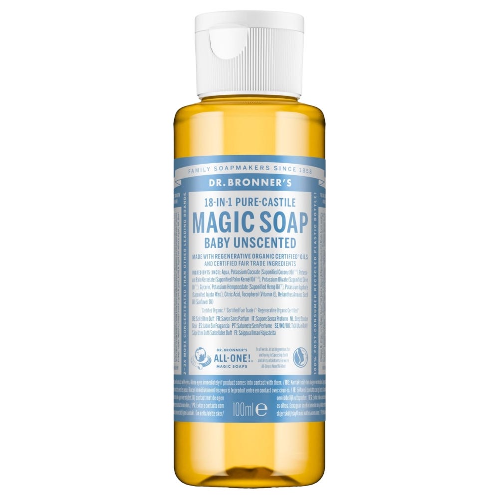 Dr. Bronner’s Magic Soap Baby parfümfrei 100 ml