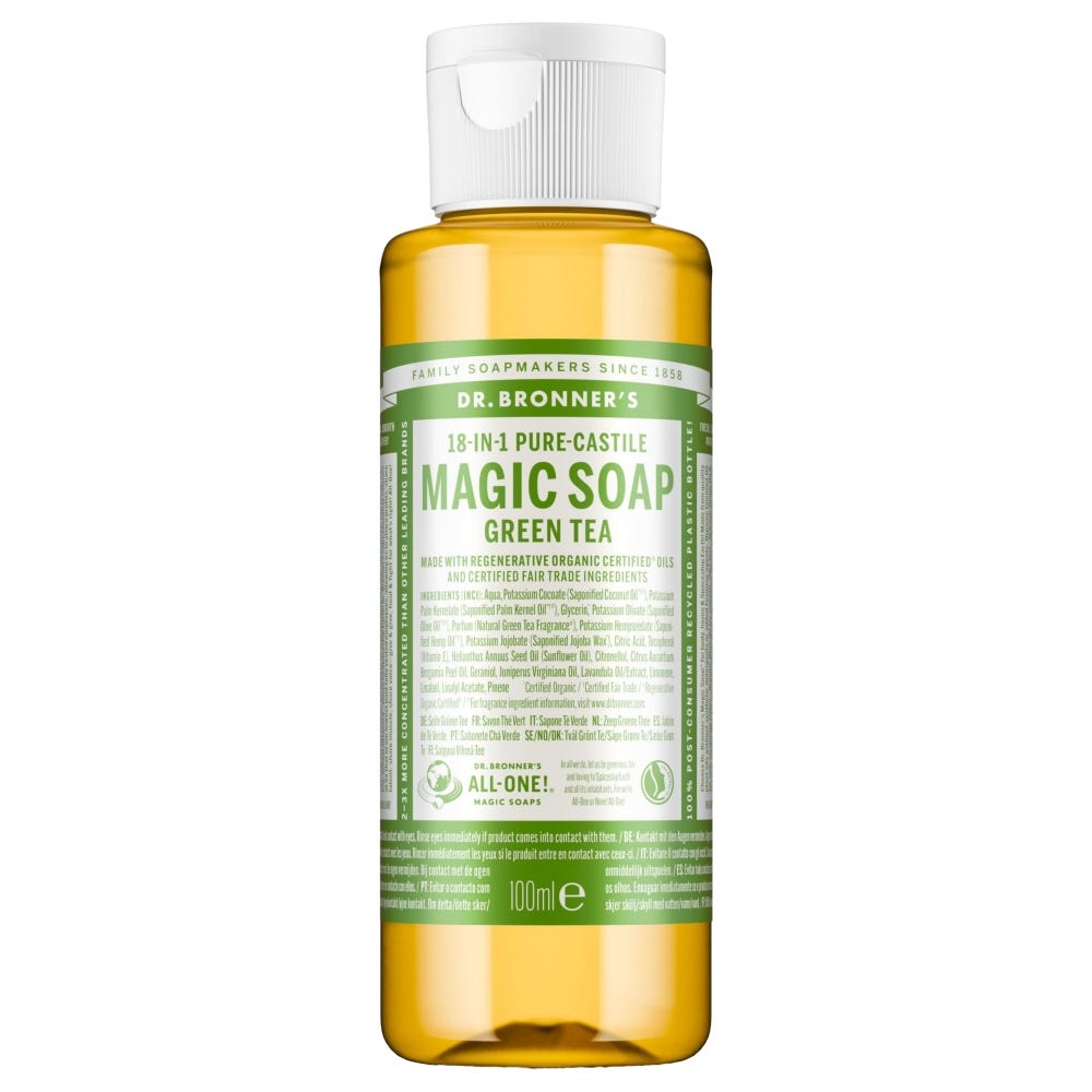 Dr. Bronner’s Magic Soap Green Tea 100 ml