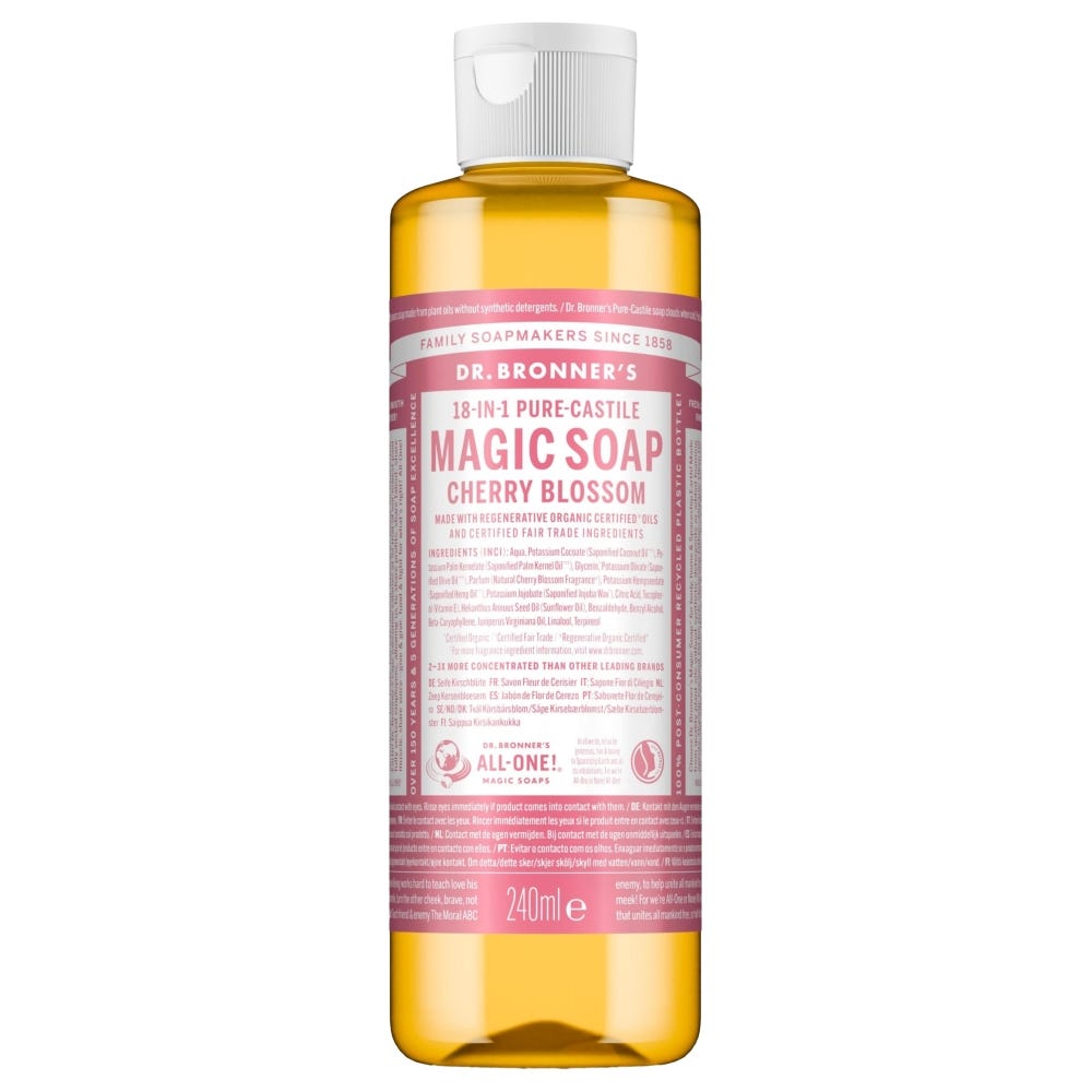 Dr. Bronner’s Magic Soap Cherry Blossom 240 ml