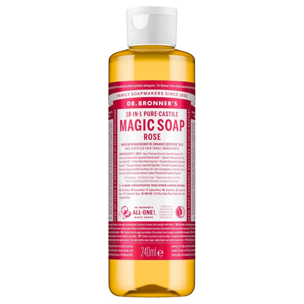 Dr. Bronner’s Magic Soap Rose 240 ml