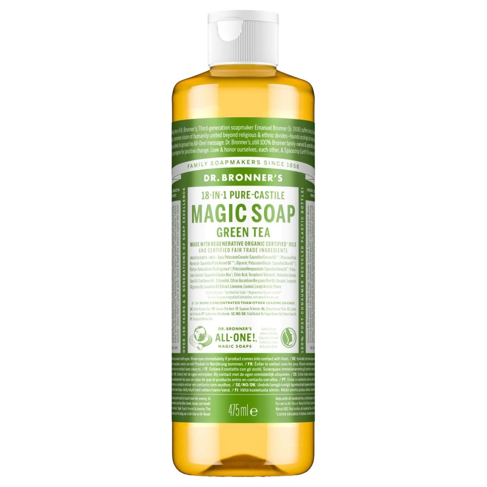 Dr. Bronner’s Magic Soap Green Tea 475 ml
