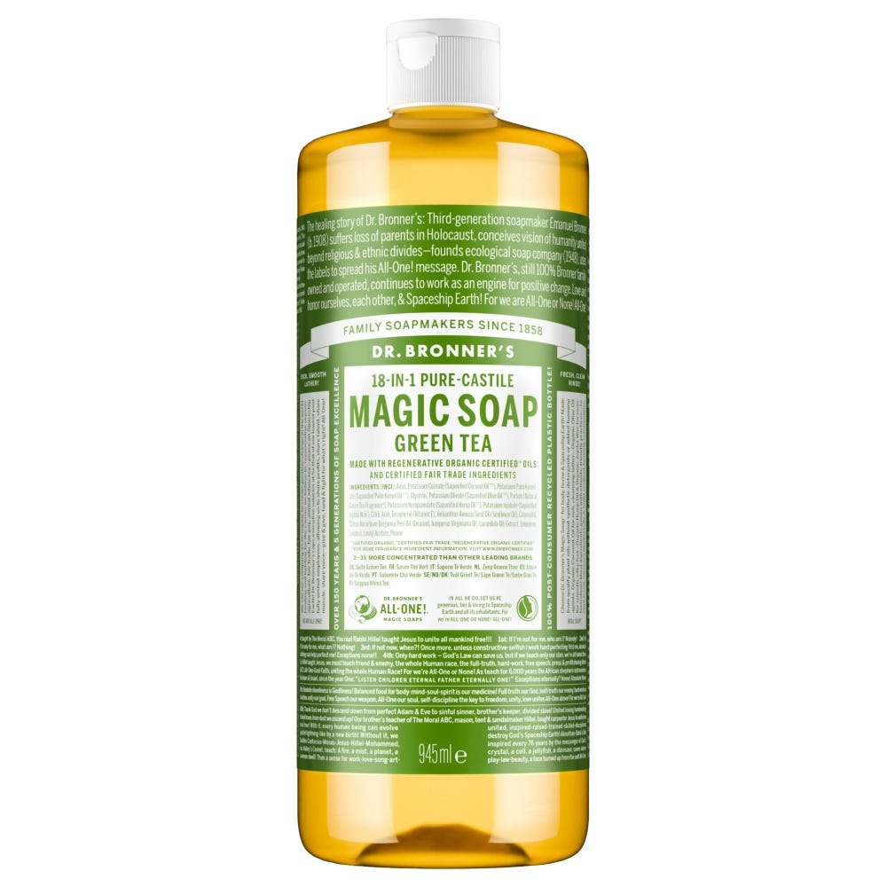 Dr. Bronner’s Magic Soap Green Tea 945 ml