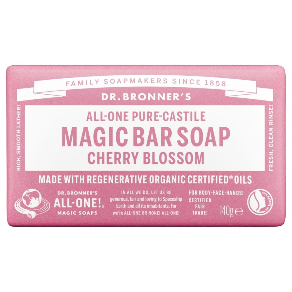 Dr. Bronner’s Magic Bar Soap Cherry Blossom 140 g