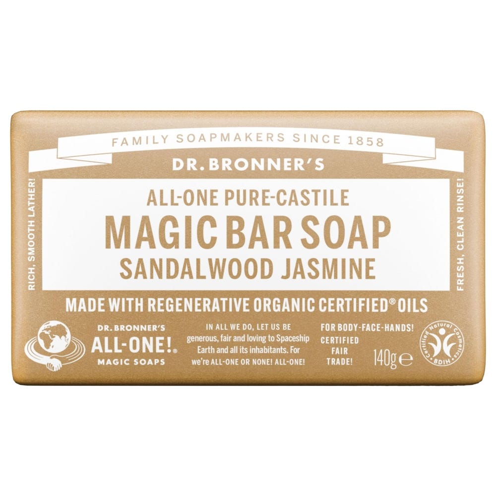 Dr. Bronner’s Magic Bar Soap Sandalwood 140 g
