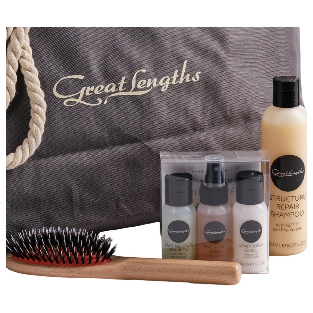 Great Lengths Sommer-Pflegeset mit Strandkühltasche