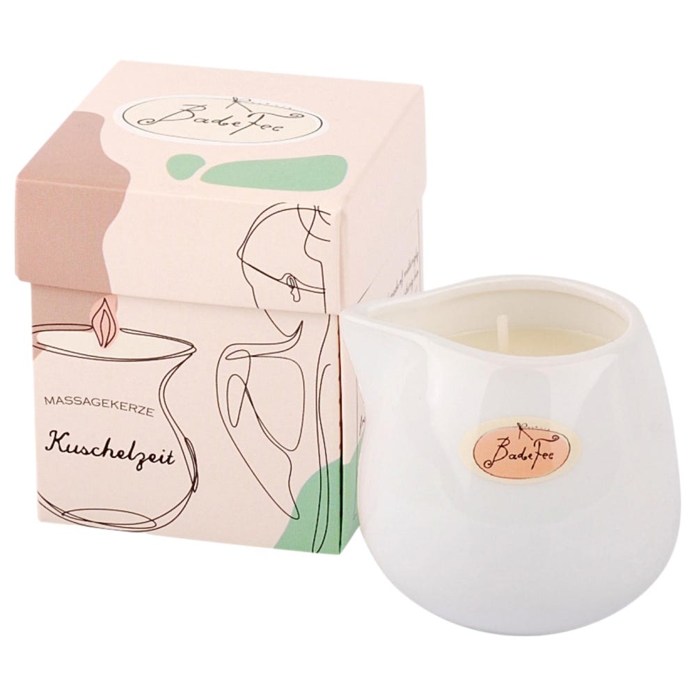 Badefee Massagekerze Kuschelzeit 70 g