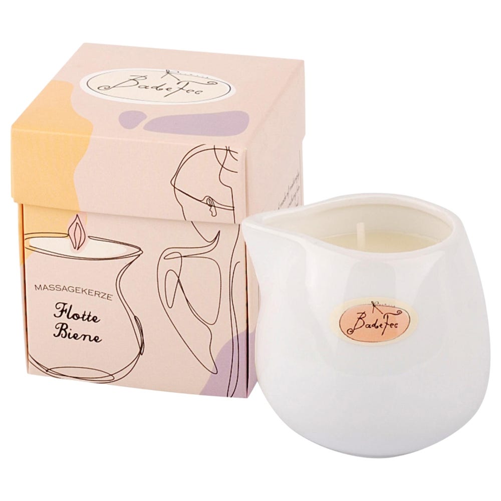 Badefee Massagekerze Flotte Biene 70 g