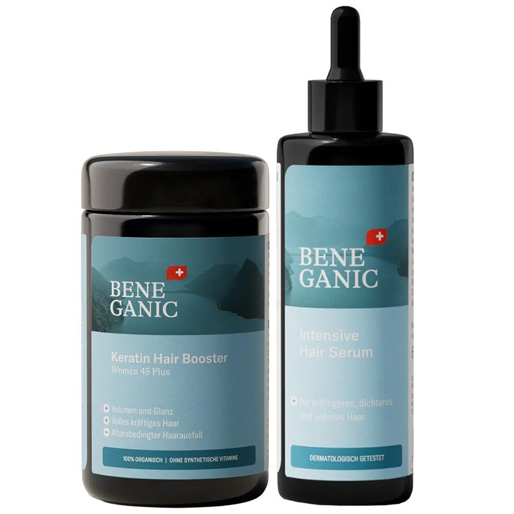 BENEGANIC Hair Serum+Komplex für Frauen 45+ Bundle