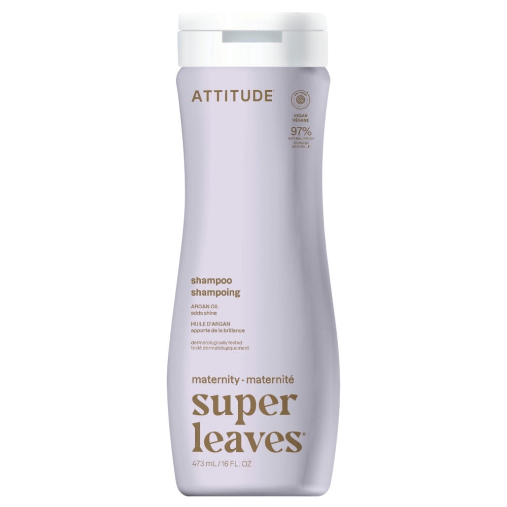 Attitude Clean Beauty super leaves maternity - Shampoo - Argan 473 ml