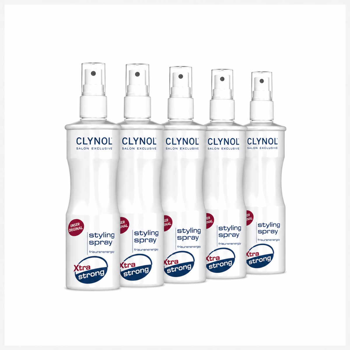 Clynol Styling Spray Extra Strong Bundle 5x250 ml