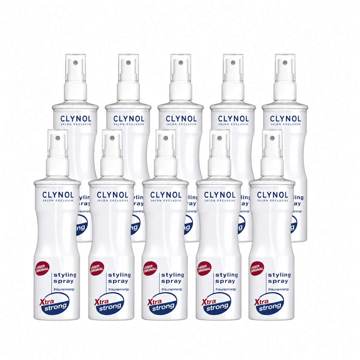 Clynol Styling Spray Extra Strong Bundle 10x250 ml