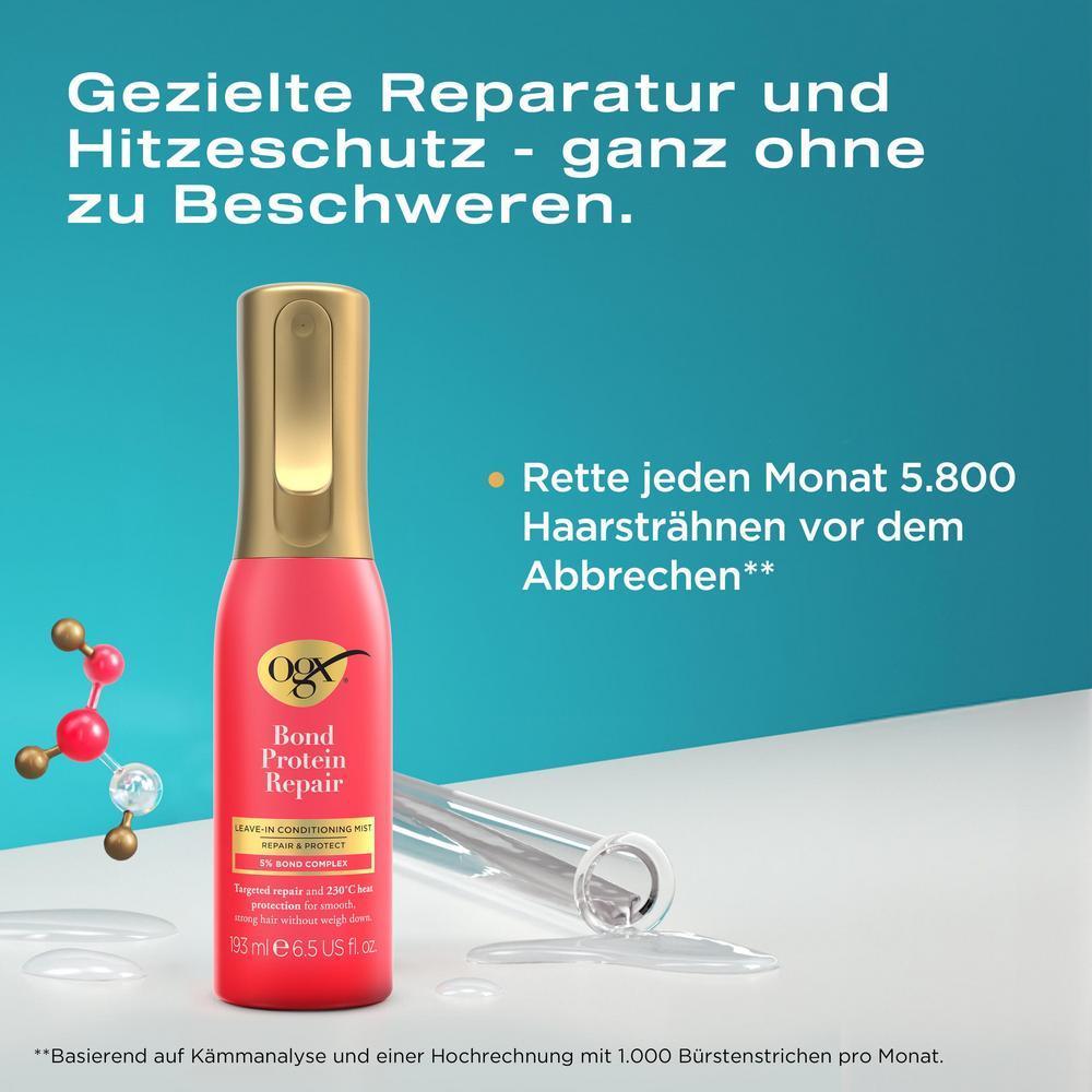 OGX Bond Protein Leave-in Conditioner Hitzeschutz 193 ml