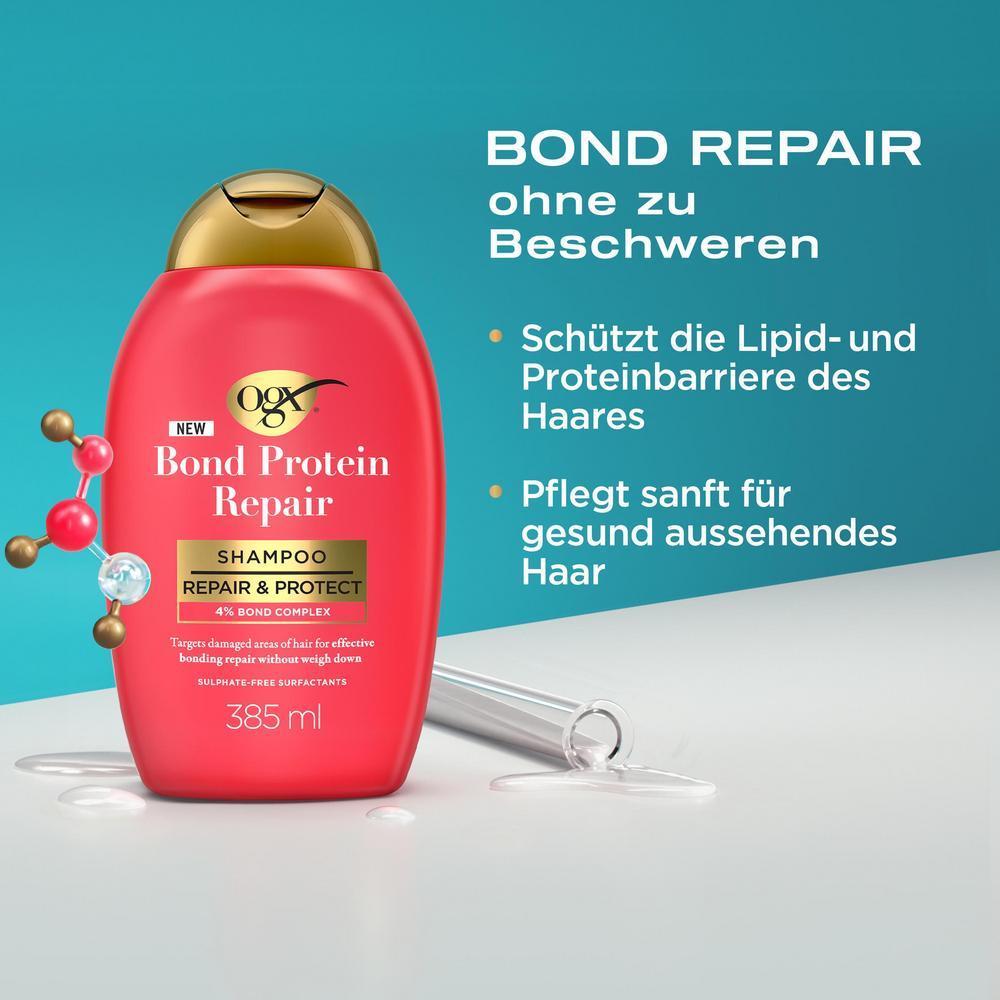 OGX Bond Protein Repair Shampoo 385 ml