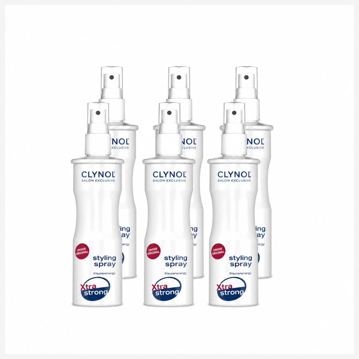 Clynol Styling Spray Extra Strong Bundle 6x100 ml