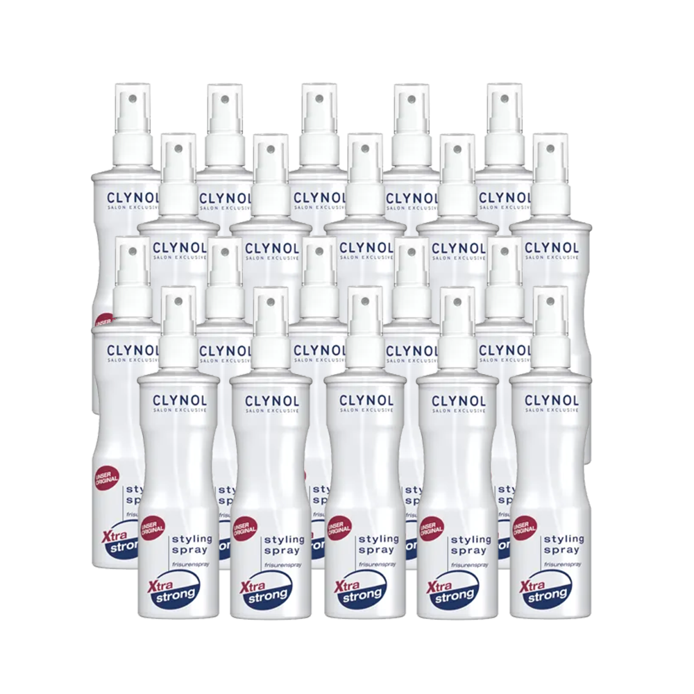Clynol Styling Spray Extra Strong Bundle 20x100 ml