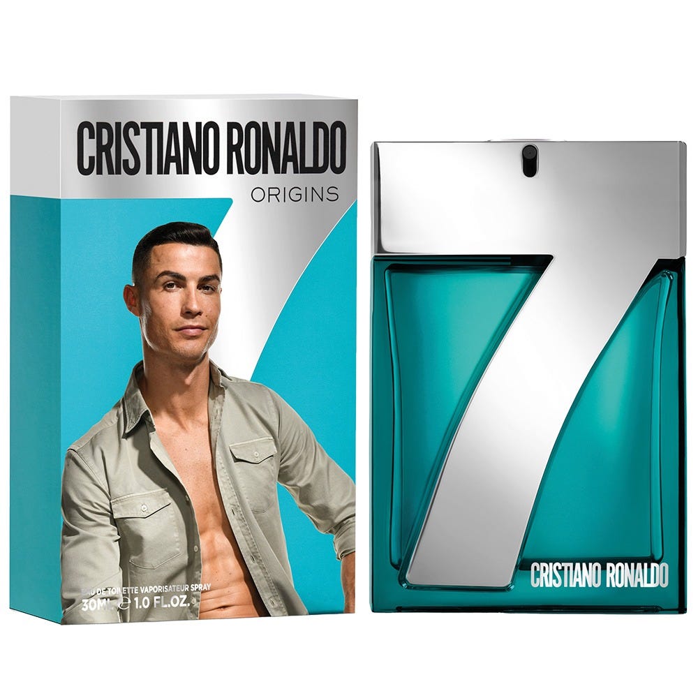 Cristiano Ronaldo 7Origins Eau de Toilette for him 30 ml