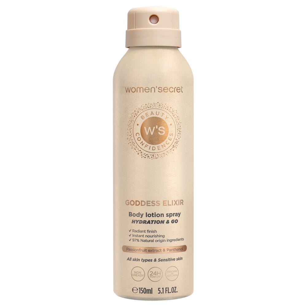 Women'Secret Beauty Goddess Elixir Body Lotion Spray 150 ml