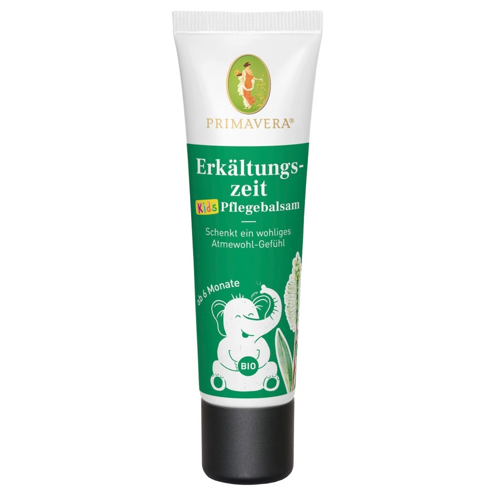PRIMAVERA Erkältungszeit Baby & Kinder Pflegebalsam bio  30 ml