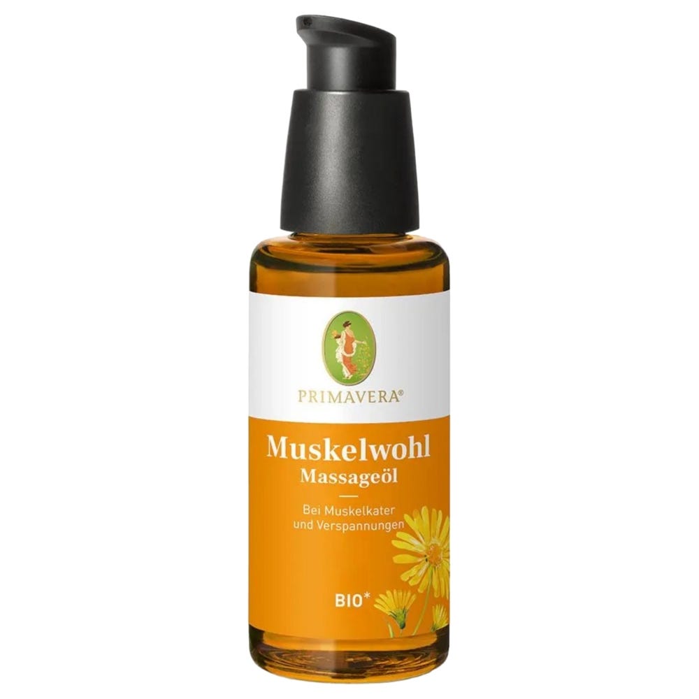 Primavera Muskelwohl Massageöl bio 50 ml