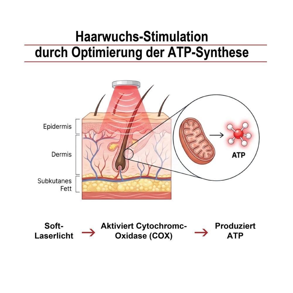 Biothik Haarwuchsgerät-LLLT-Lasertherapie-Helm