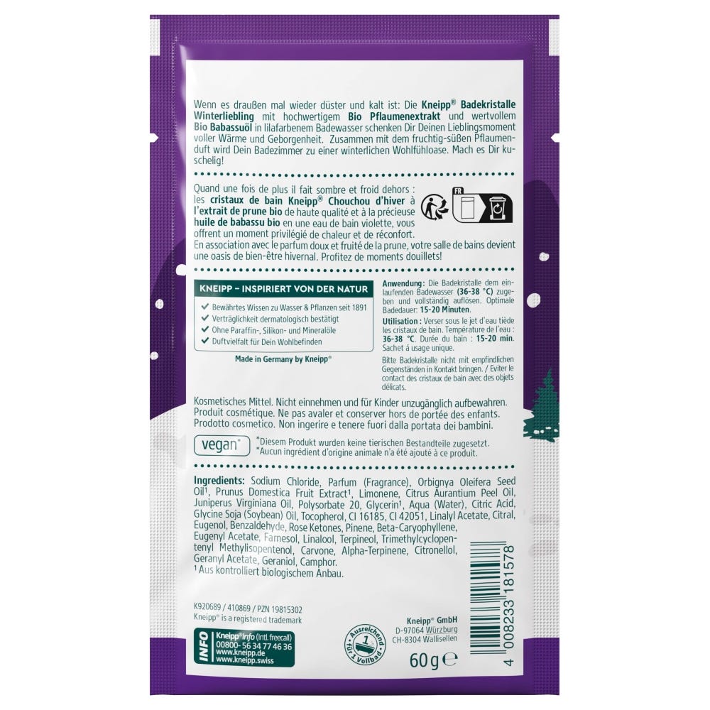 Kneipp Winter-LIEBLING Badekristalle 60 g