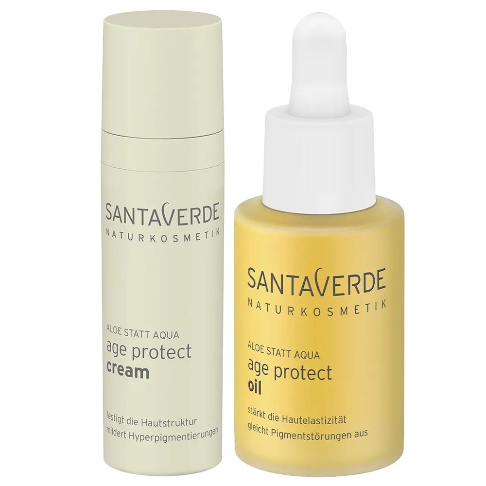 Santaverde Anti-Age Power-Duo Creme & Öl Bundle