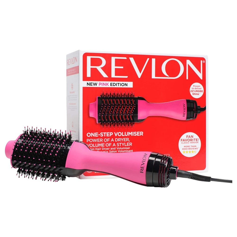 Revlon Salon One-Step Haartrockner & Volumiser - Pink